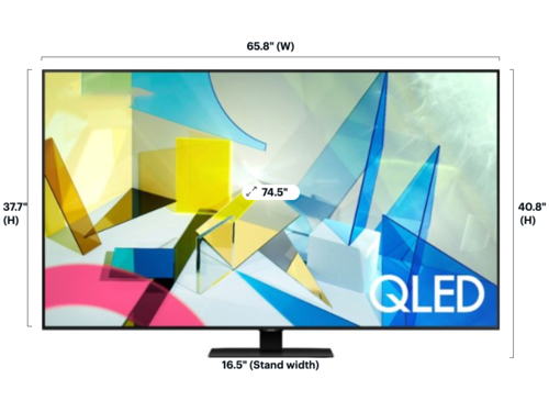 samsung q80 qled 75